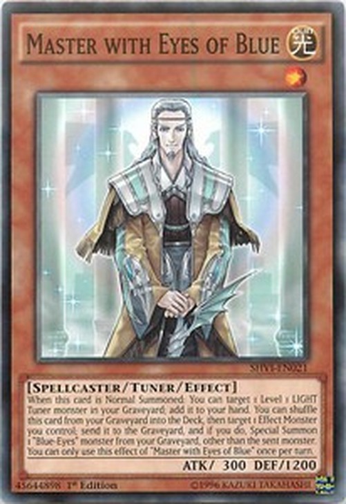 Yu-Gi-Oh! SHVI Master with Eyes of Blue