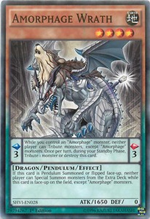 Yu-Gi-Oh! SHVI Amorphage Wrath