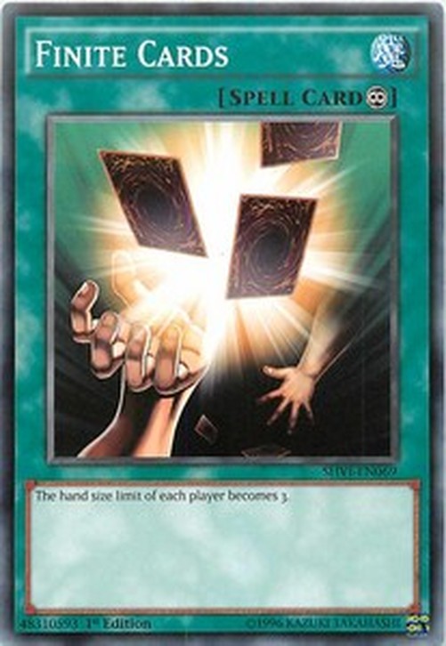 Yu-Gi-Oh! SHVI Finite Cards