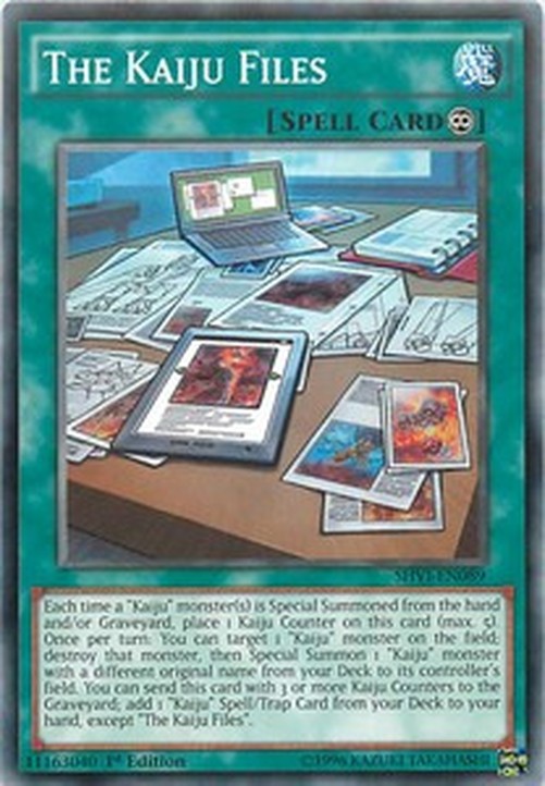 Yu-Gi-Oh! SHVI The Kaiju Files