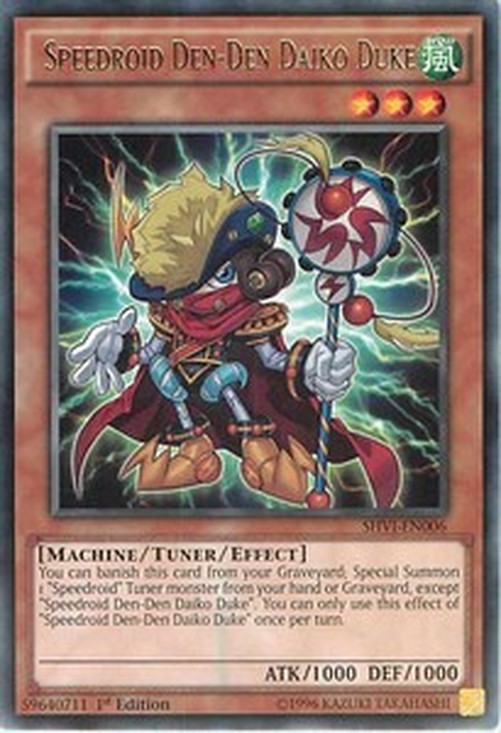 Yu-Gi-Oh! SHVI Speedroid Den-Den Daiko Duke