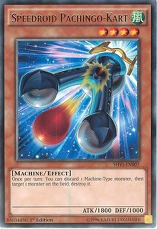 Yu-Gi-Oh! SHVI Speedroid Pachingo-Kart