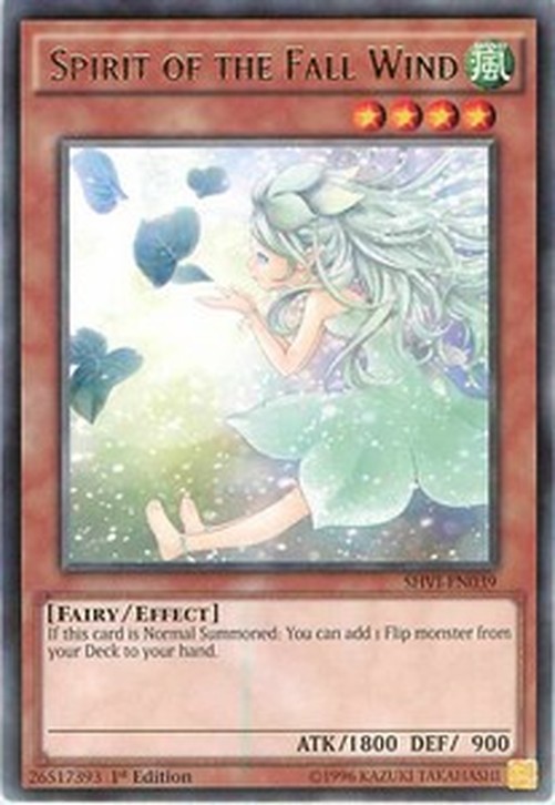 Yu-Gi-Oh! SHVI Spirit of the Fall Wind