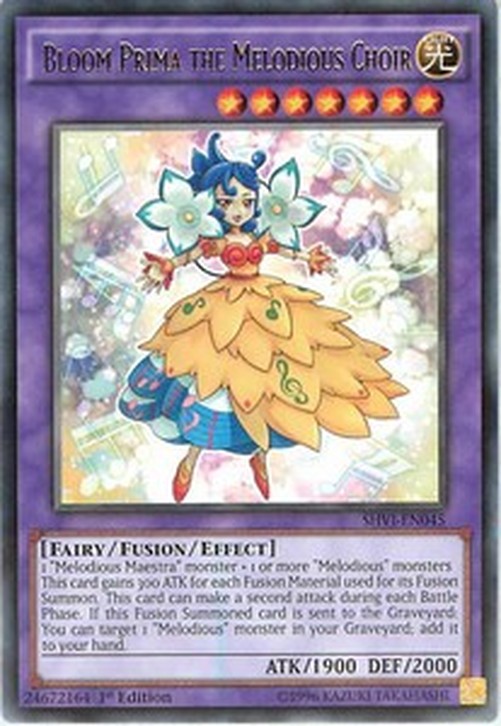 Yu-Gi-Oh! SHVI Bloom Prima the Melodious Choir