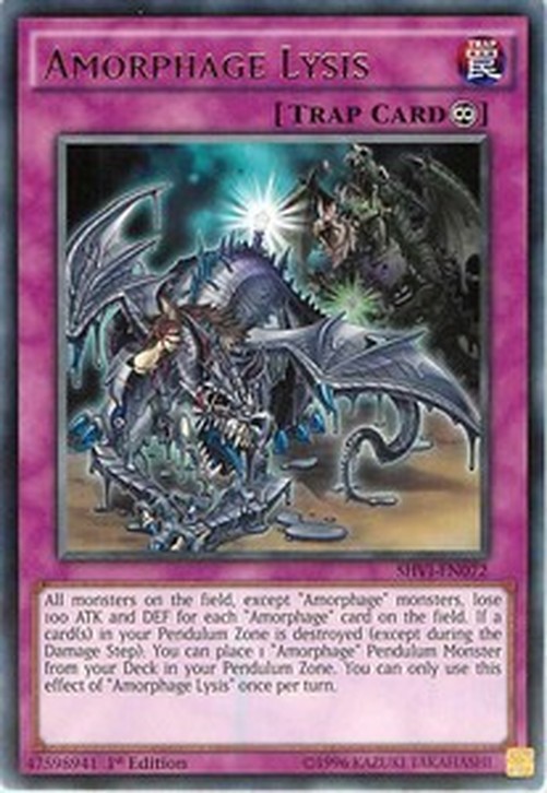 Yu-Gi-Oh! SHVI Amorphage Lysis
