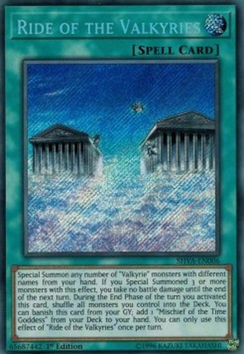 Yu-Gi-Oh! SHVA Ride of the Valkyries