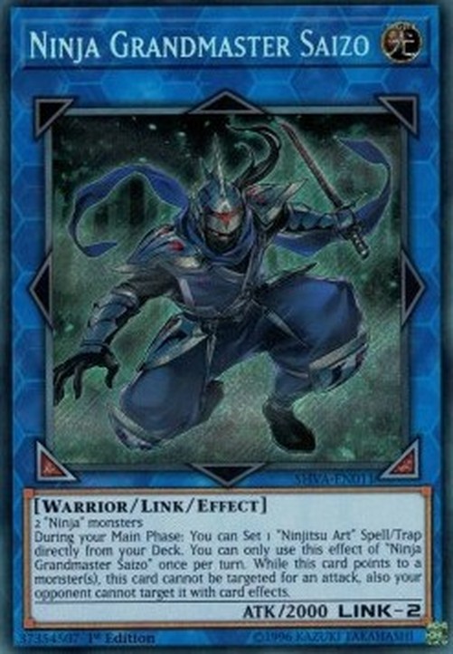 Yu-Gi-Oh! SHVA Ninja Grandmaster Saizo