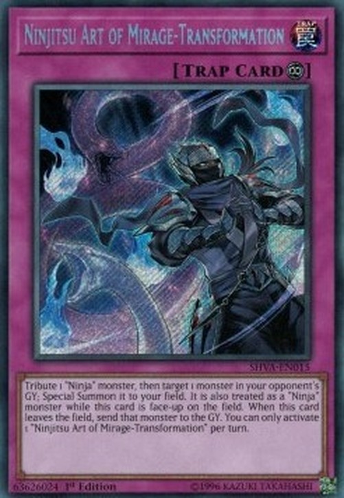 Yu-Gi-Oh! SHVA Ninjitsu Art of Mirage-Transformation