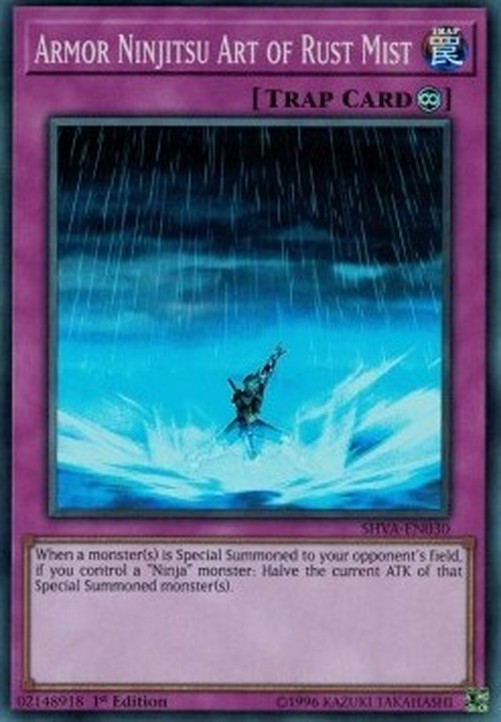 Yu-Gi-Oh! SHVA Armor Ninjitsu Art of Rust Mist
