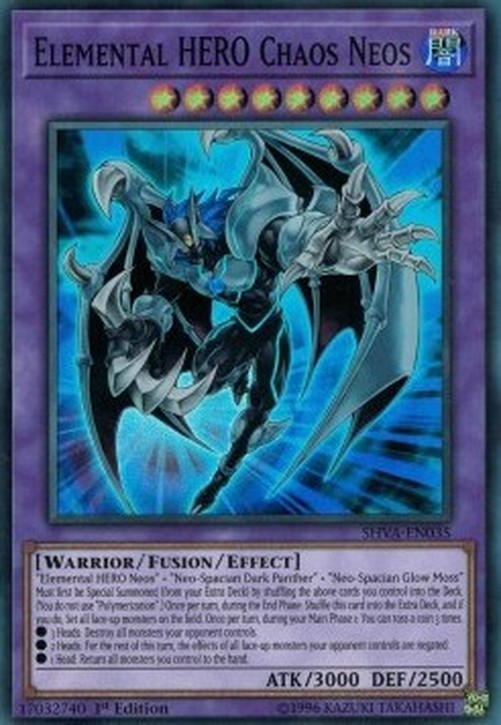 Yu-Gi-Oh! SHVA Elemental HERO Chaos Neos