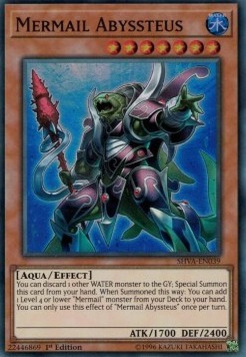 Yu-Gi-Oh! SHVA Mermail Abyssteus
