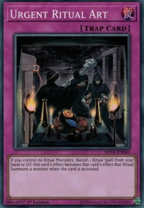 Yu-Gi-Oh! SHVA Urgent Ritual Art