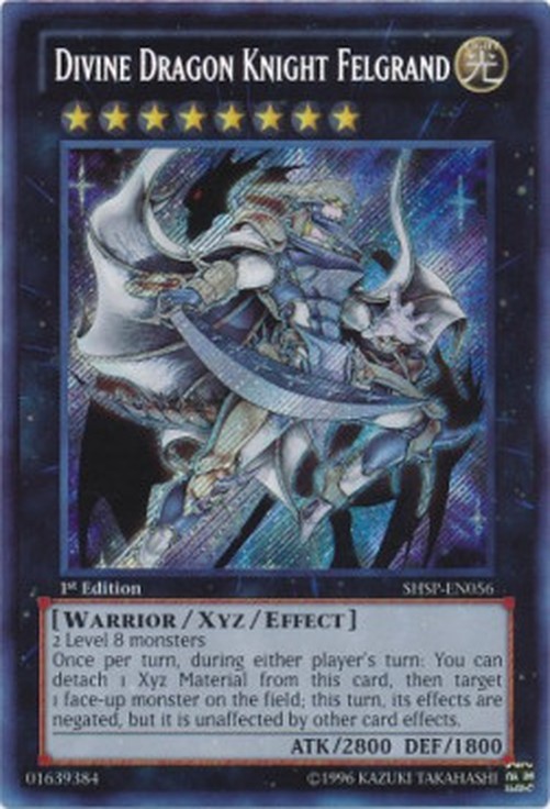 Yu-Gi-Oh! SHSP Divine Dragon Knight Felgrand (V.2 - Secret Rare)