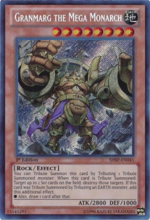 Yu-Gi-Oh! SHSP Granmarg the Mega Monarch