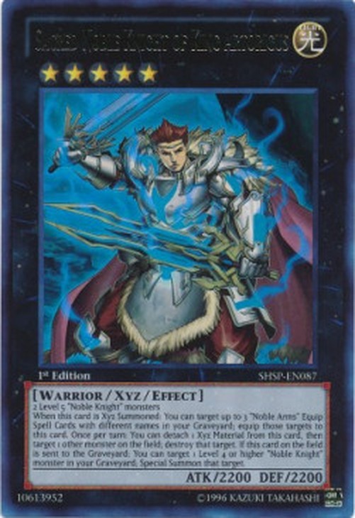 Yu-Gi-Oh! SHSP Sacred Noble Knight of King Artorigus
