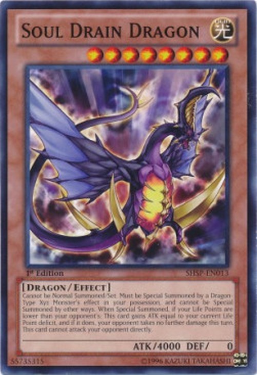 Yu-Gi-Oh! SHSP Soul Drain Dragon