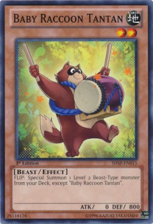 Yu-Gi-Oh! SHSP Baby Raccoon Tantan