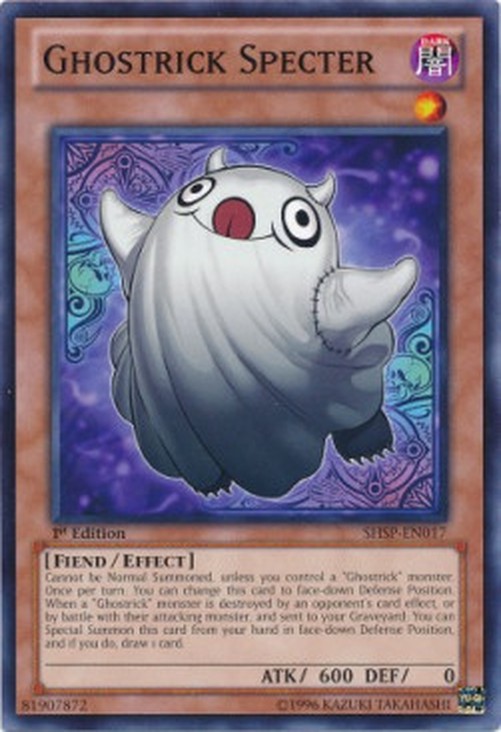 Yu-Gi-Oh! SHSP Ghostrick Specter