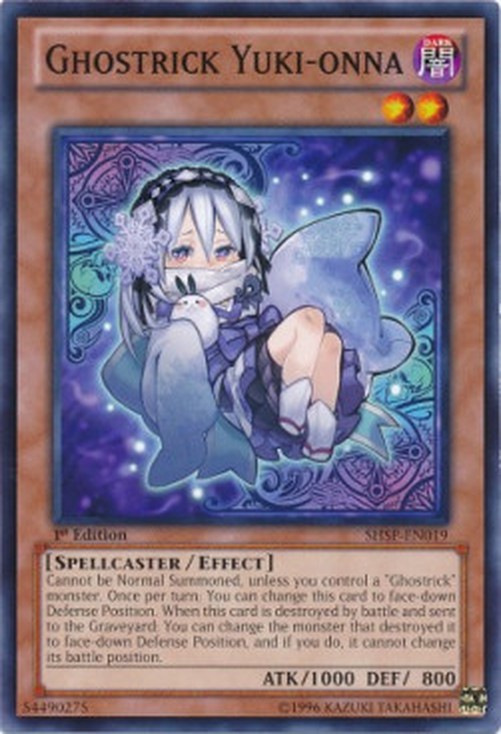 Yu-Gi-Oh! SHSP Ghostrick Yuki-onna