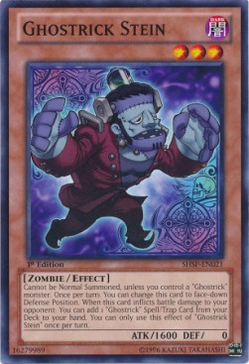 Yu-Gi-Oh! SHSP Ghostrick Stein