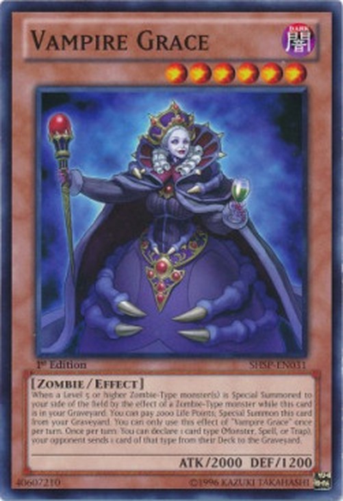 Yu-Gi-Oh! SHSP Vampire Grace