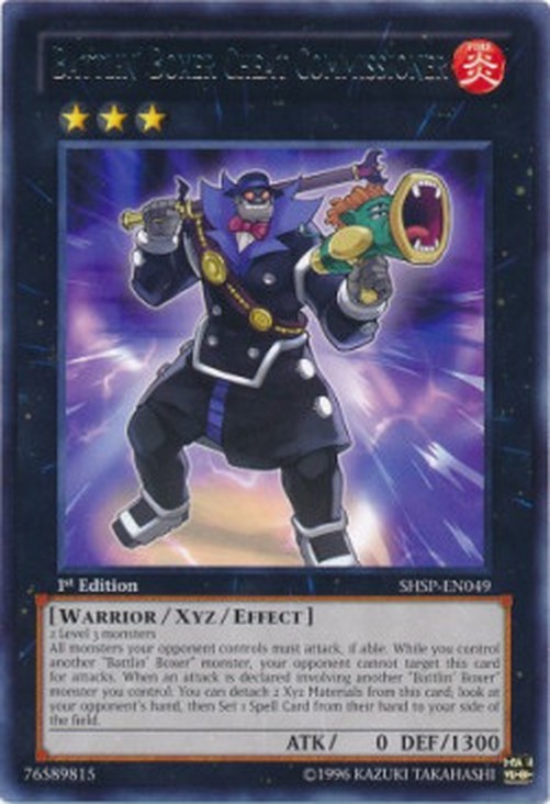 Yu-Gi-Oh! SHSP Battlin' Boxer Cheat Commissioner