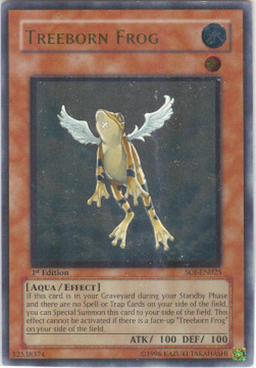 Yu-Gi-Oh! SOI Treeborn Frog (V.2 - Ultimate Rare)