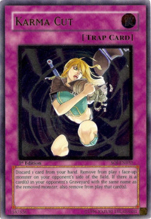 Yu-Gi-Oh! SOI Karma Cut (V.2 - Ultimate Rare)