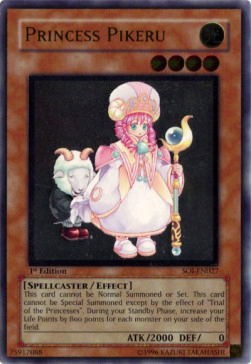 Yu-Gi-Oh! SOI Princess Pikeru (V.2 - Ultimate Rare)