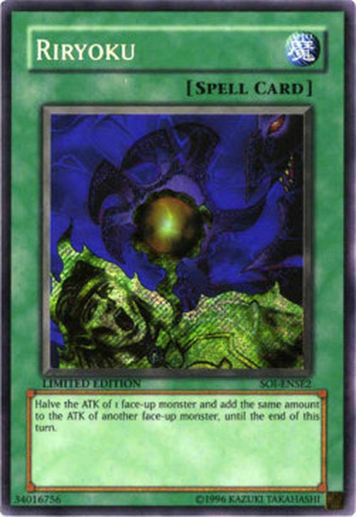 Yu-Gi-Oh! SOI Riryoku (V.2 - Secret Rare)