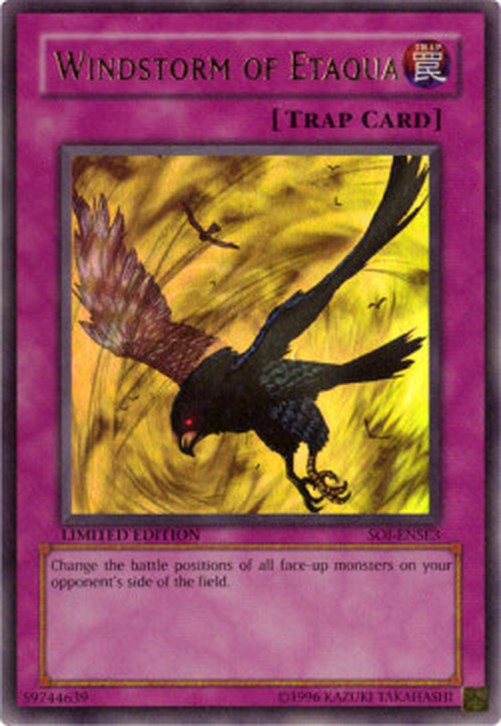 Yu-Gi-Oh! SOI Windstorm of Etaqua (V.1 - Ultra Rare)