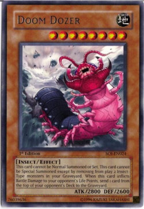 Yu-Gi-Oh! SOI Doom Dozer (V.1 - Rare)
