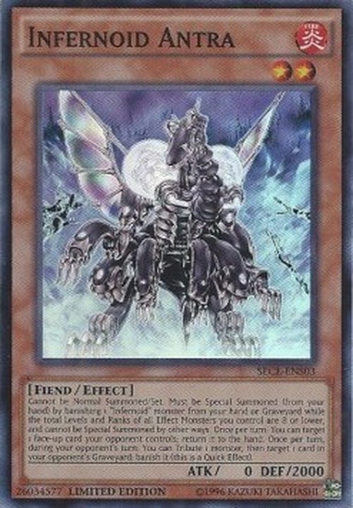 Yu-Gi-Oh! SECE Infernoid Antra (V.2 - Super Rare)