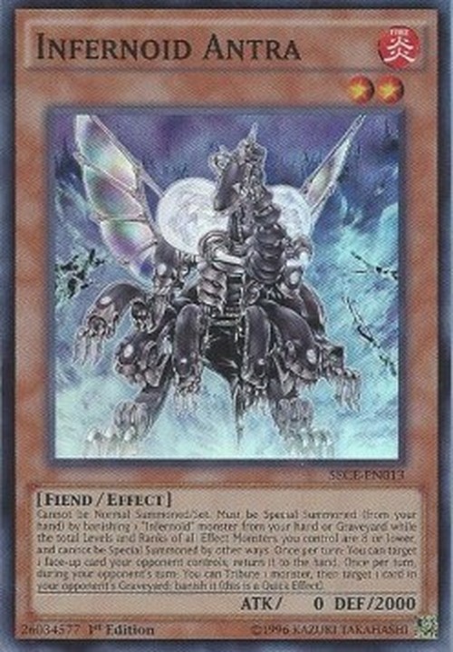 Yu-Gi-Oh! SECE Infernoid Antra (V.1 - Super Rare)