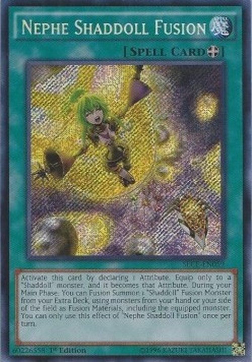 Yu-Gi-Oh! SECE Nephe Shaddoll Fusion