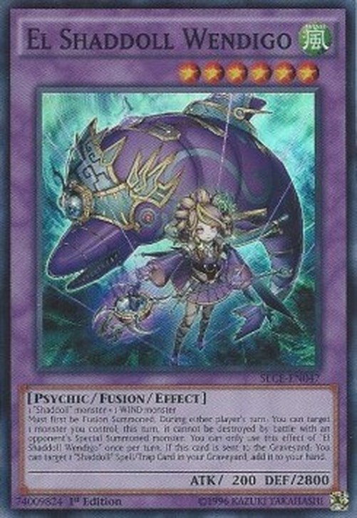 Yu-Gi-Oh! SECE El Shaddoll Wendigo (V.1 - Super Rare)