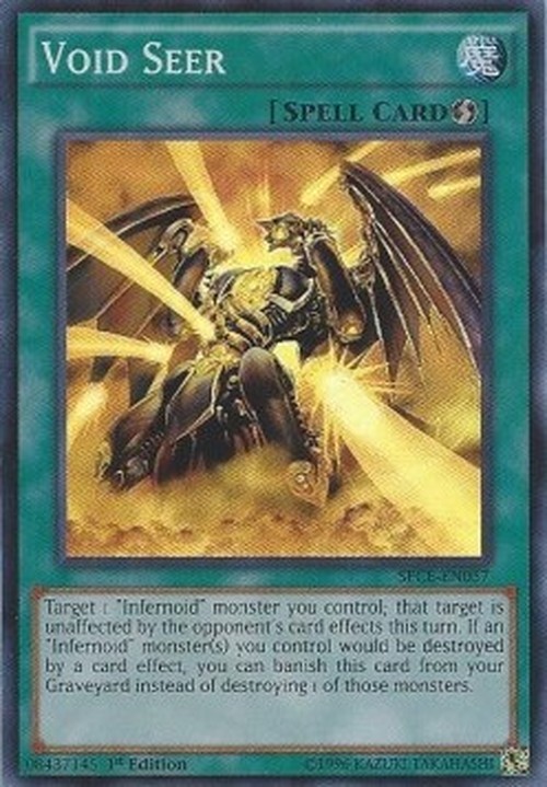 Yu-Gi-Oh! SECE Void Seer (V.1 - Super Rare)