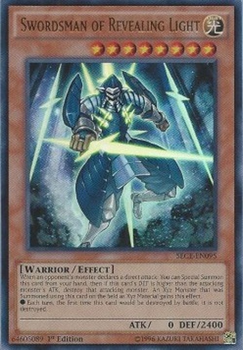 Yu-Gi-Oh! SECE Swordsman of Revealing Light