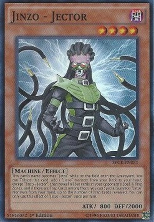 Yu-Gi-Oh! SECE Jinzo - Jector (V.1 - Super Rare)