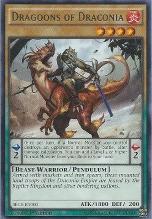 Yu-Gi-Oh! SECE Dragoons of Draconia (V.1 - Rare)
