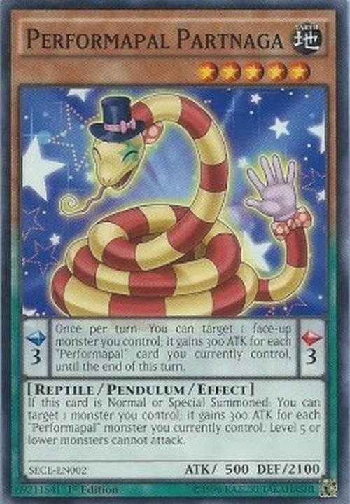 Yu-Gi-Oh! SECE Performapal Partnaga