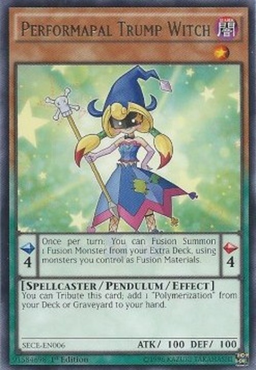 Yu-Gi-Oh! SECE Performapal Trump Witch