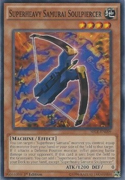 Yu-Gi-Oh! SECE Superheavy Samurai Soulpiercer