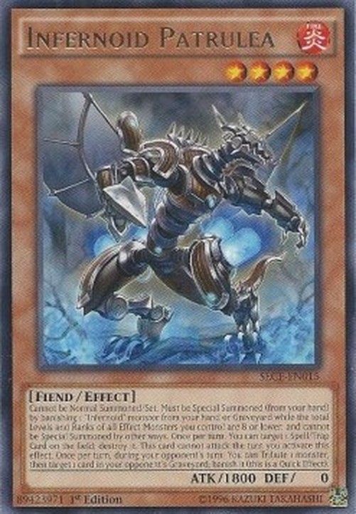 Yu-Gi-Oh! SECE Infernoid Patrulea