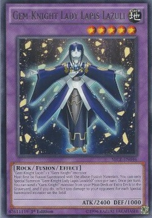 Yu-Gi-Oh! SECE Gem-Knight Lady Lapis Lazuli