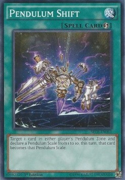 Yu-Gi-Oh! SECE Pendulum Shift