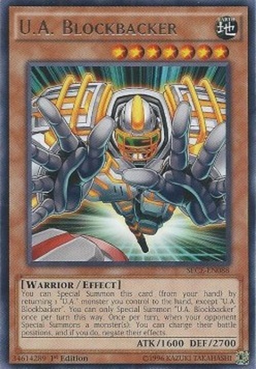 Yu-Gi-Oh! SECE U.A. Blockbacker