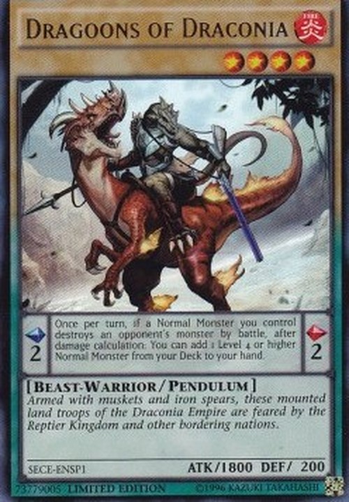 Yu-Gi-Oh! SECE Dragoons of Draconia (V.2 - Ultra Rare)