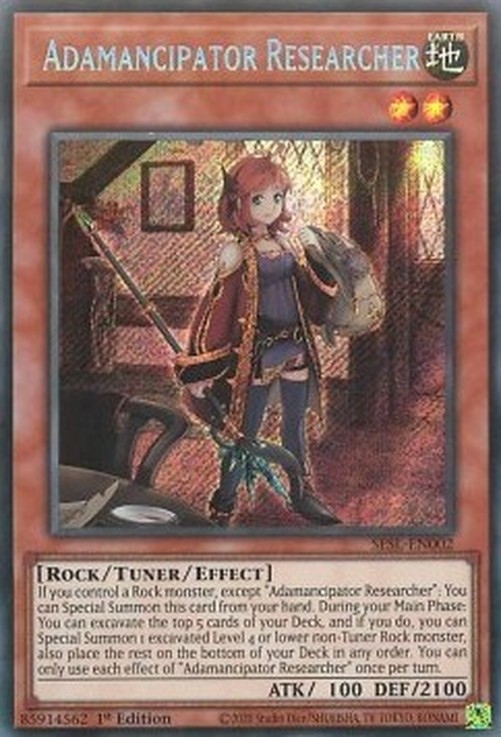 Yu-Gi-Oh! SESL Adamancipator Researcher