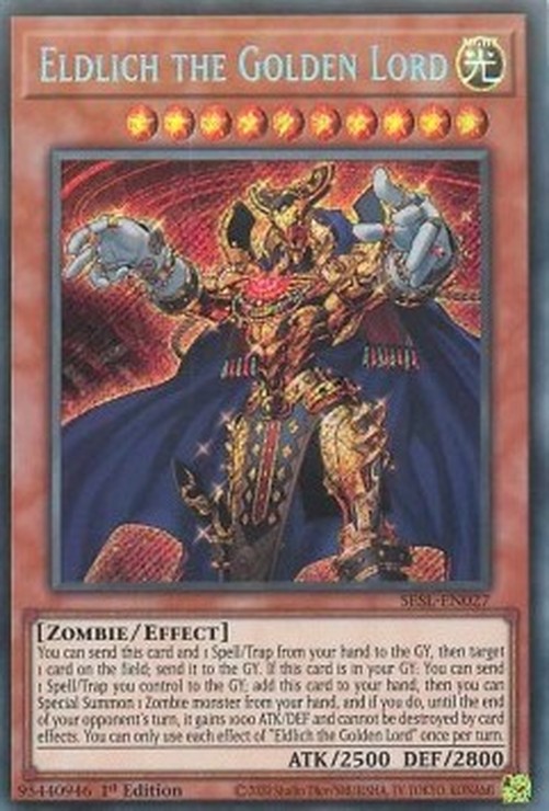 Yu-Gi-Oh! SESL Eldlich the Golden Lord